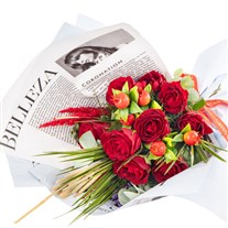 Urban Love Kırmızı Gül Buketi