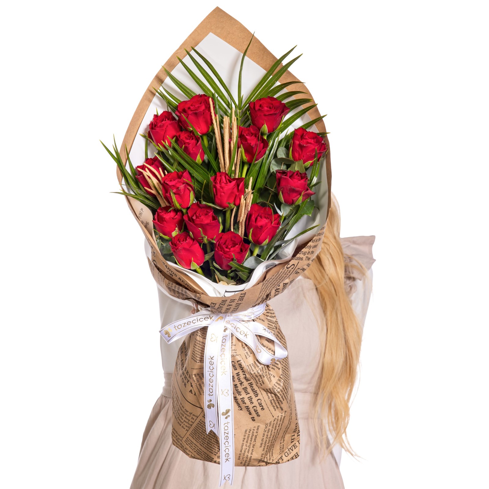 Grand Love Kırmızı Gül Buketi