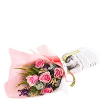 Rose Poem Pembe Gül Buketi
