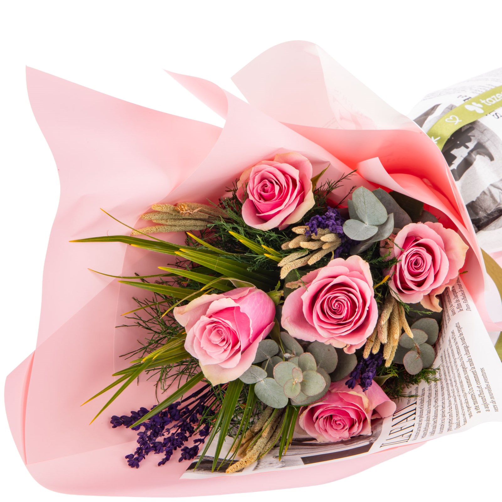 Rose Poem Pembe Gül Buketi