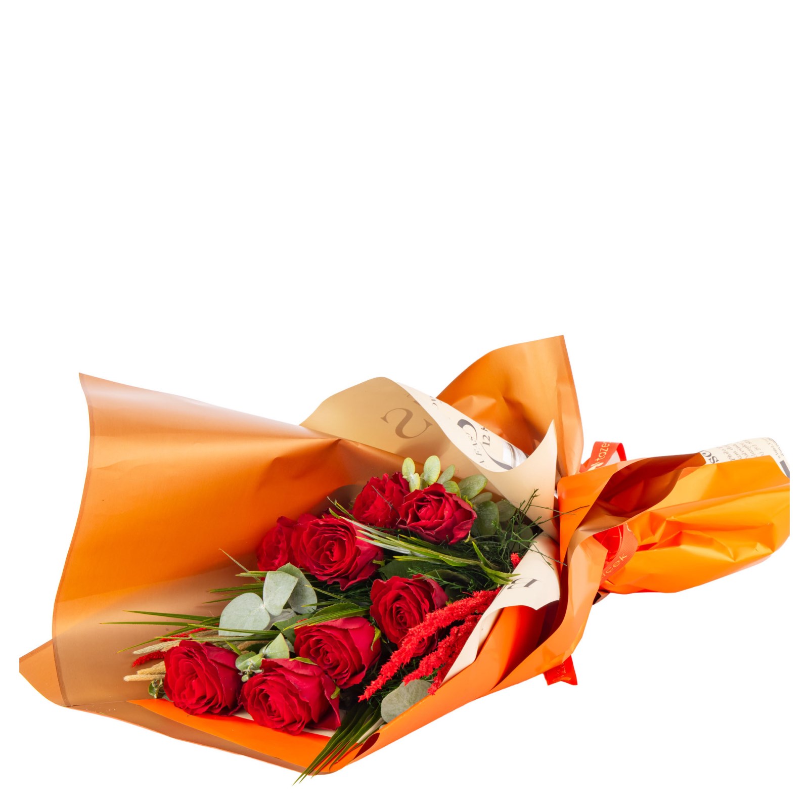 Fiery Love Kırmızı Gül Buketi