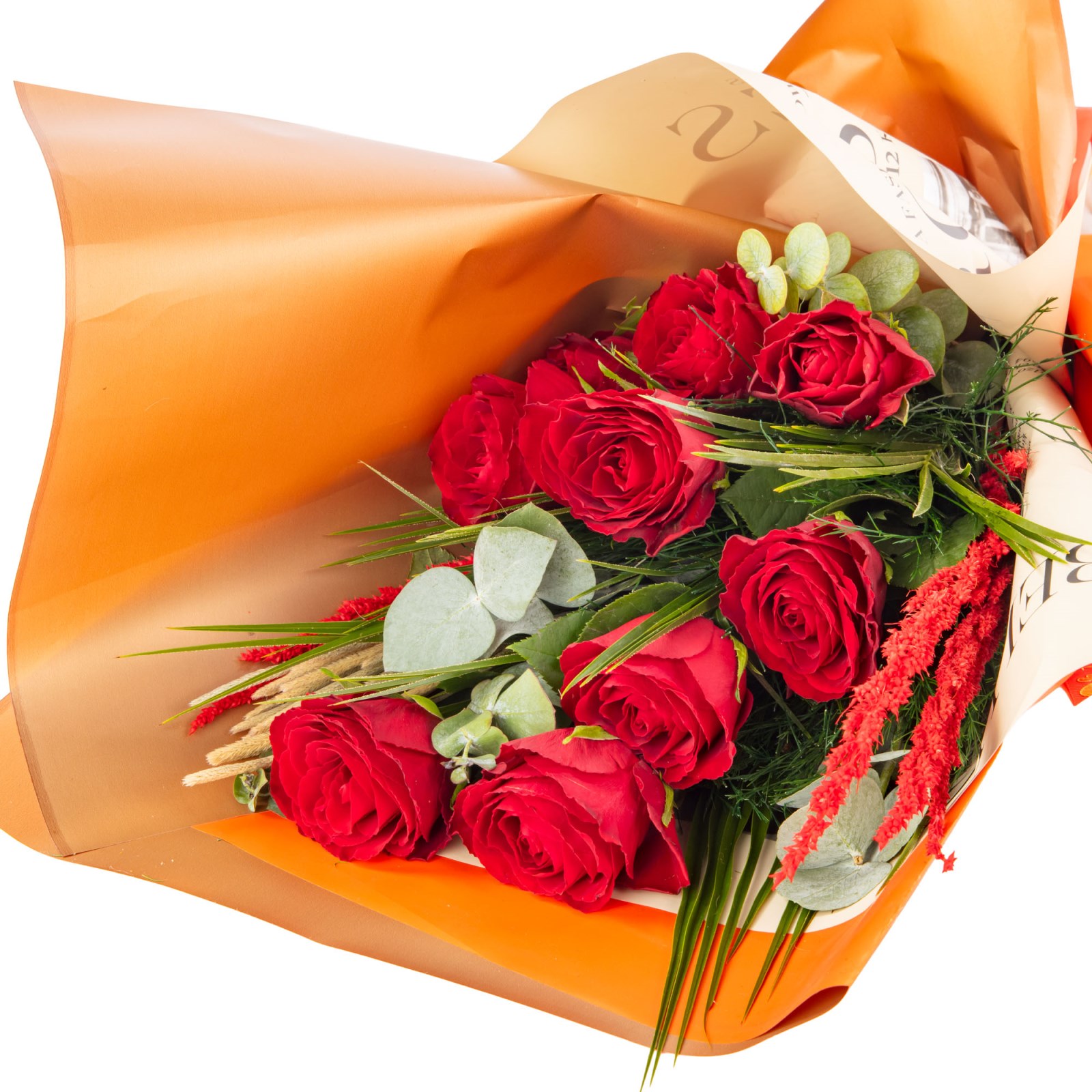 Fiery Love Kırmızı Gül Buketi