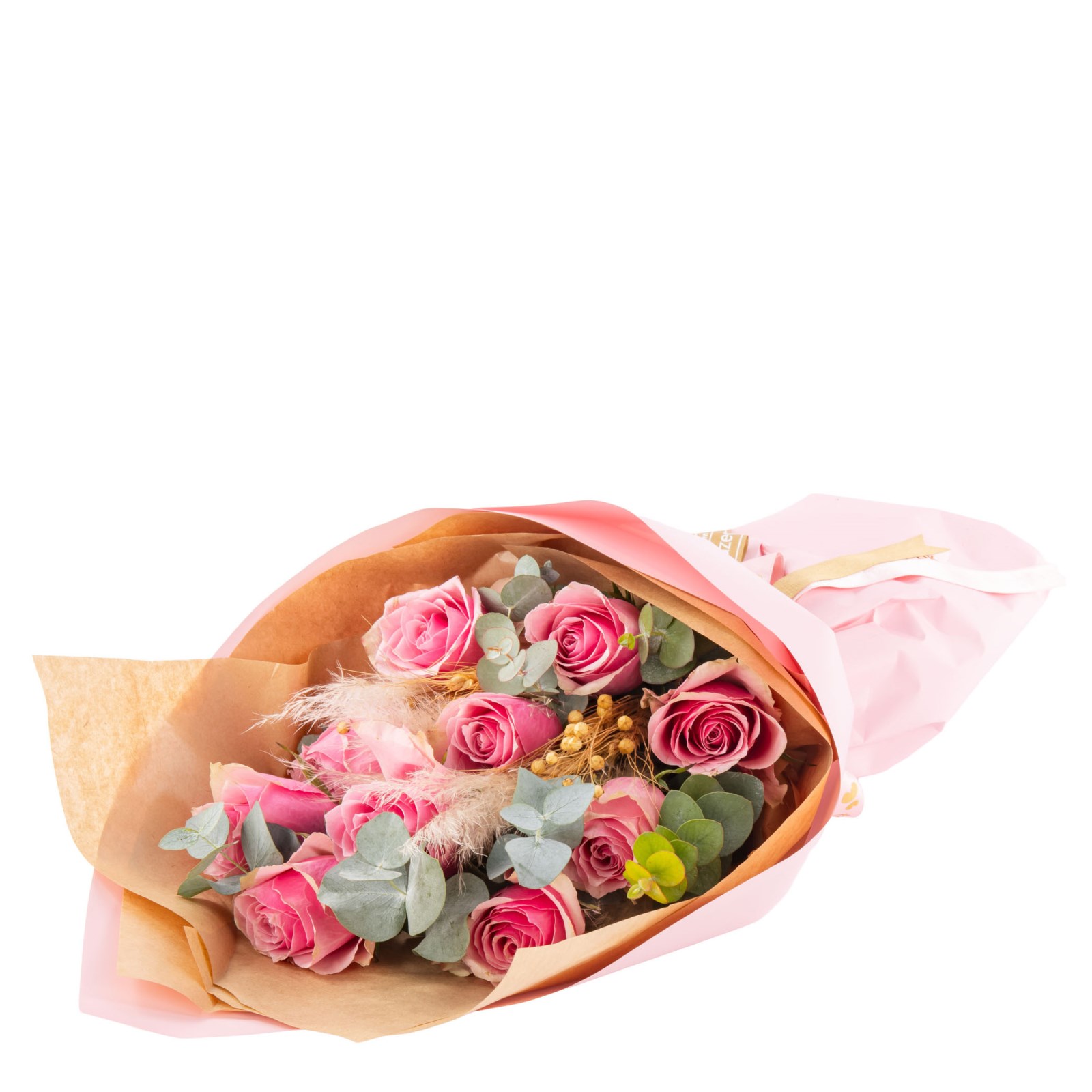 Rose Haven Pembe Gül Buketi