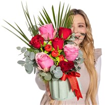 Romantic Duo Gül Aranjmanı