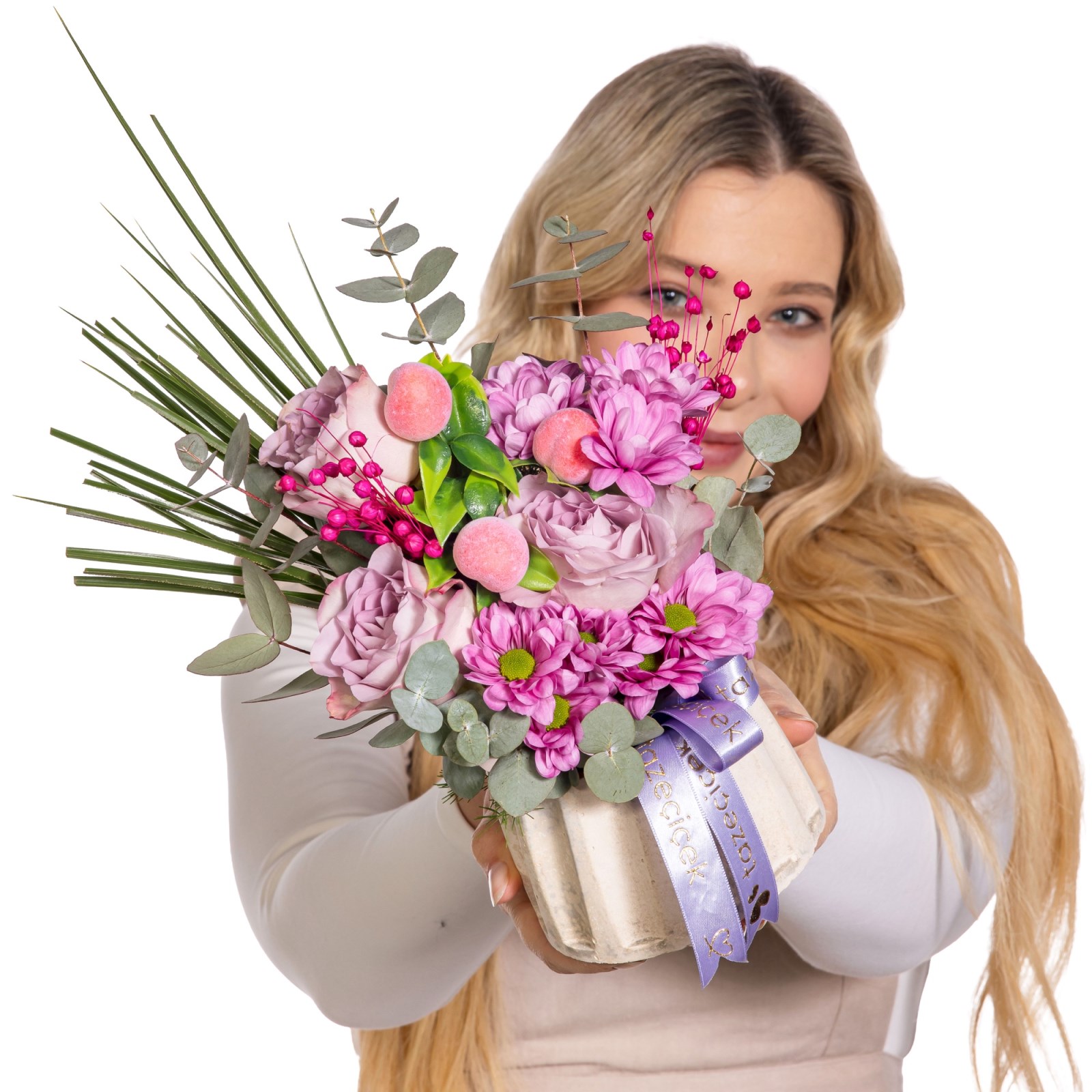 Flora Snack Lila Gül & Kasımpatı
