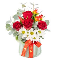 Red Joy Papatya & Gül Aranjmanı