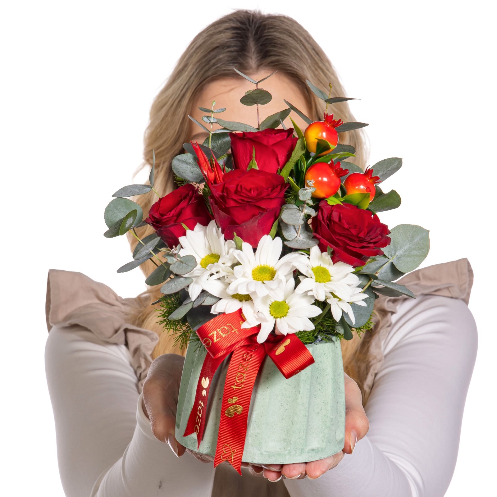 Red Joy Papatya & Gül Aranjmanı