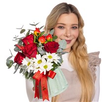Red Joy Papatya & Gül Aranjmanı