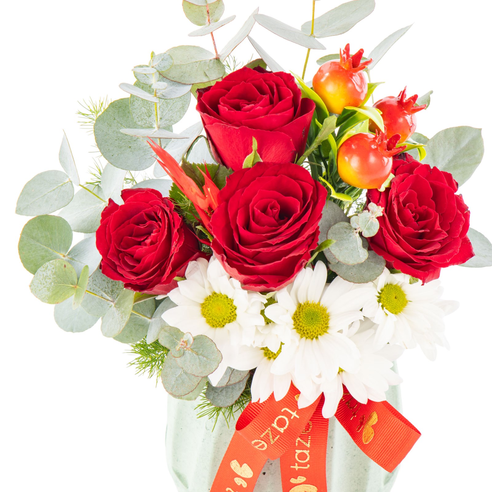 Red Joy Papatya & Gül Aranjmanı