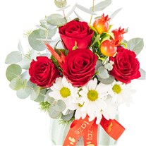 Red Joy Papatya & Gül Aranjmanı