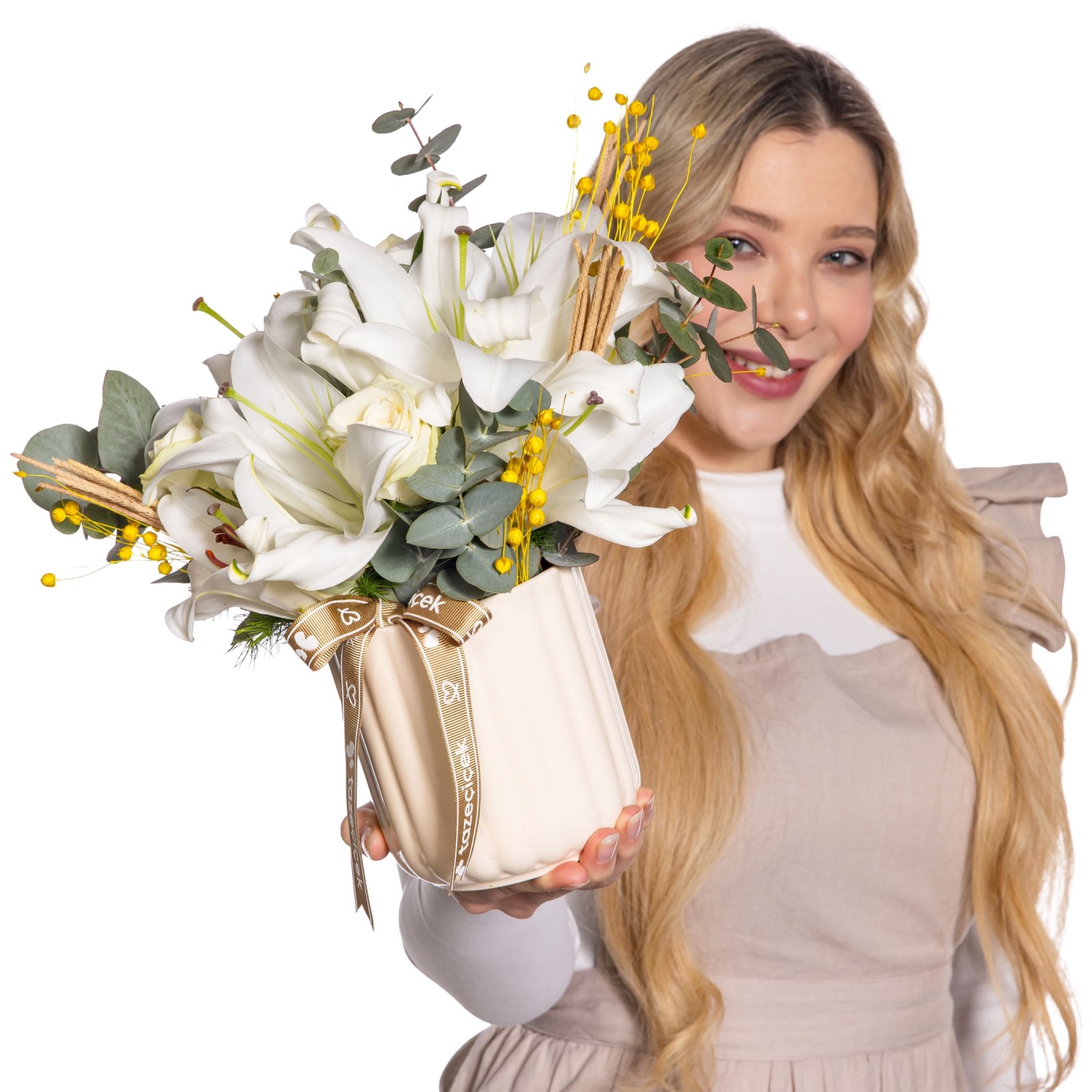 Ivory Grace Lilyum Aranjmanı