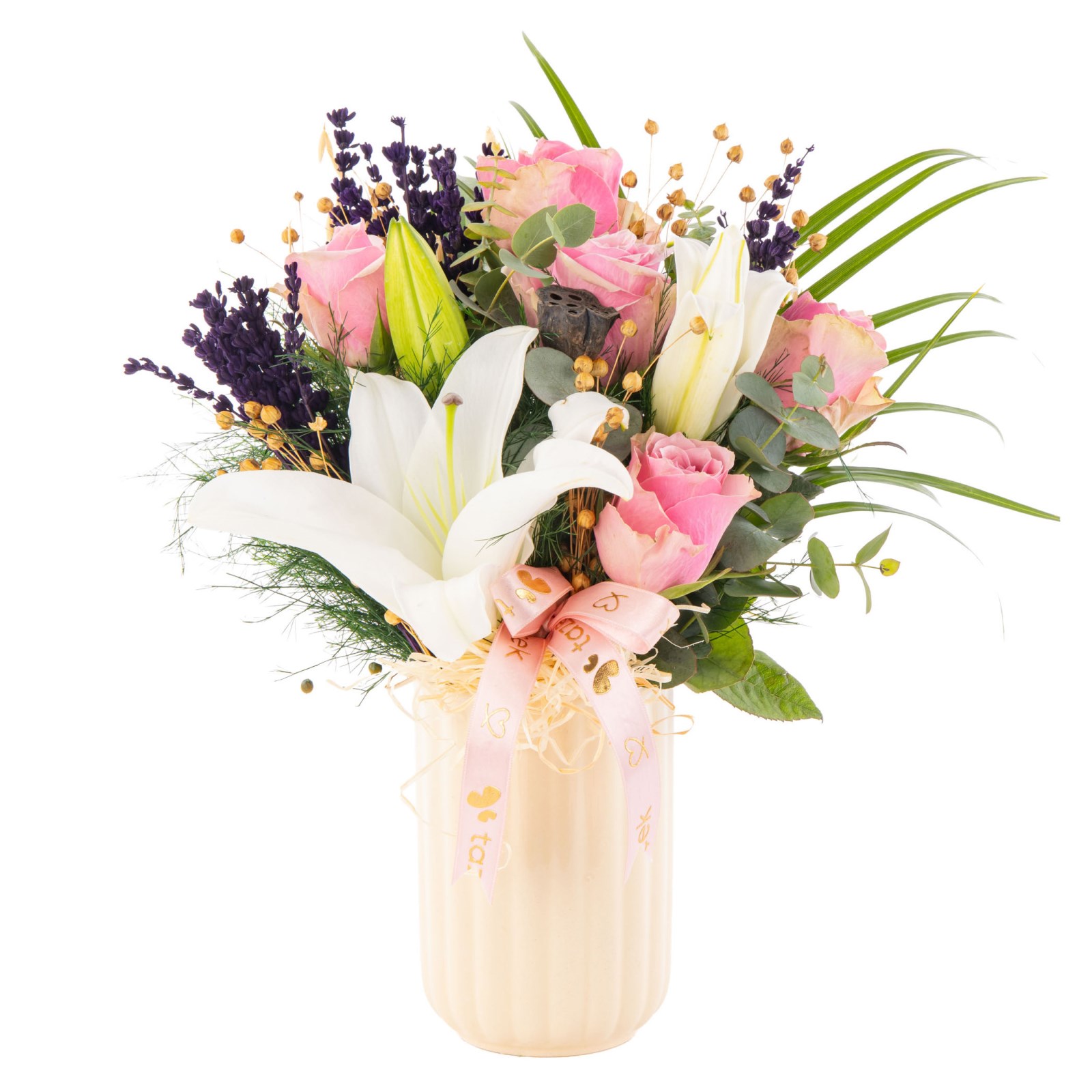Floral Edit Lilyum & Pembe Güller