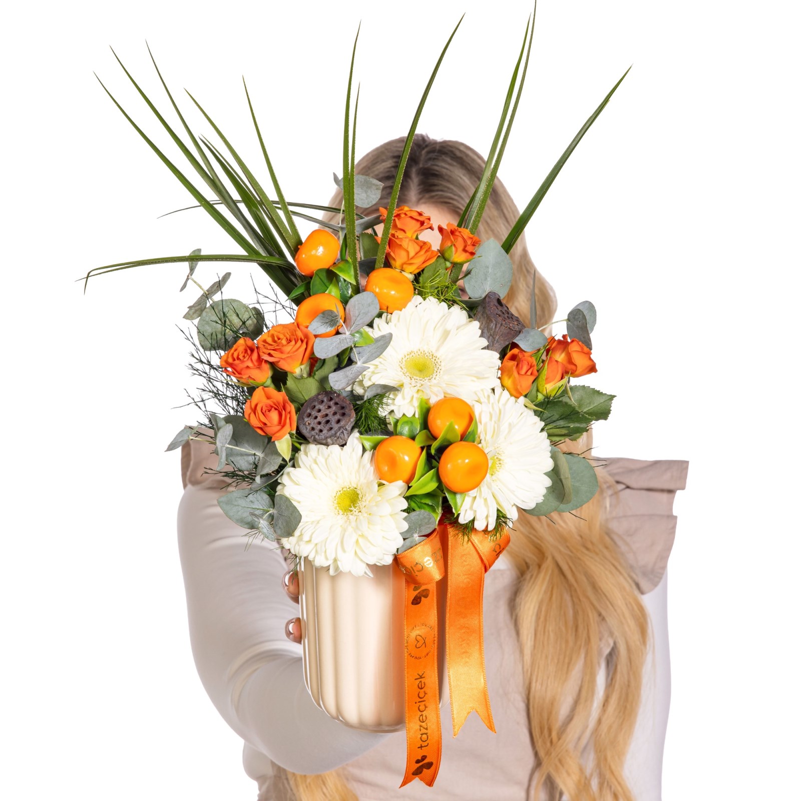 The Bloom Club Gerbera & Gül Aranjman