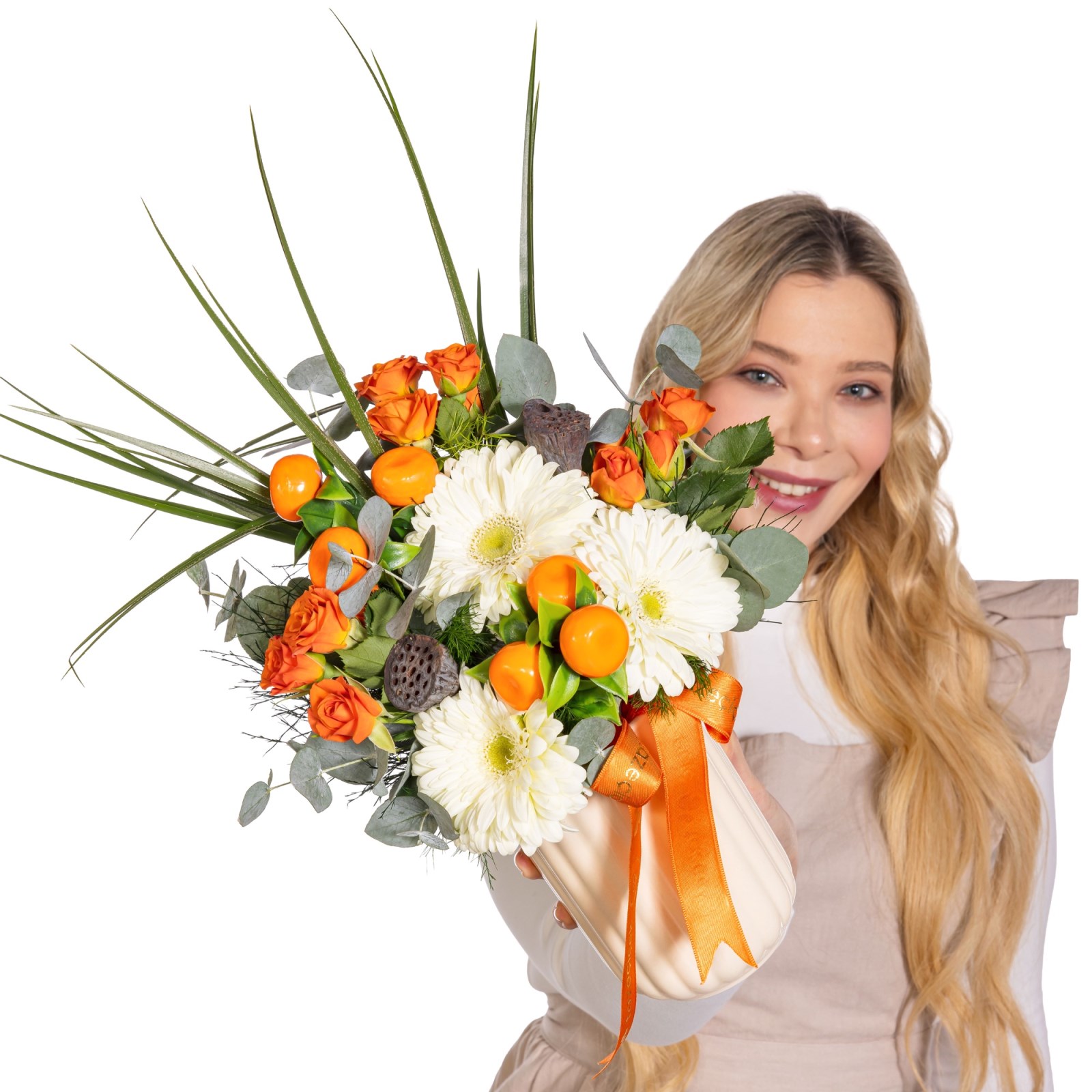 The Bloom Club Gerbera & Gül Aranjman
