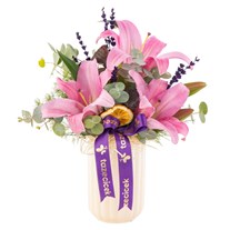 Lavender Kiss Vazoda Lilyum