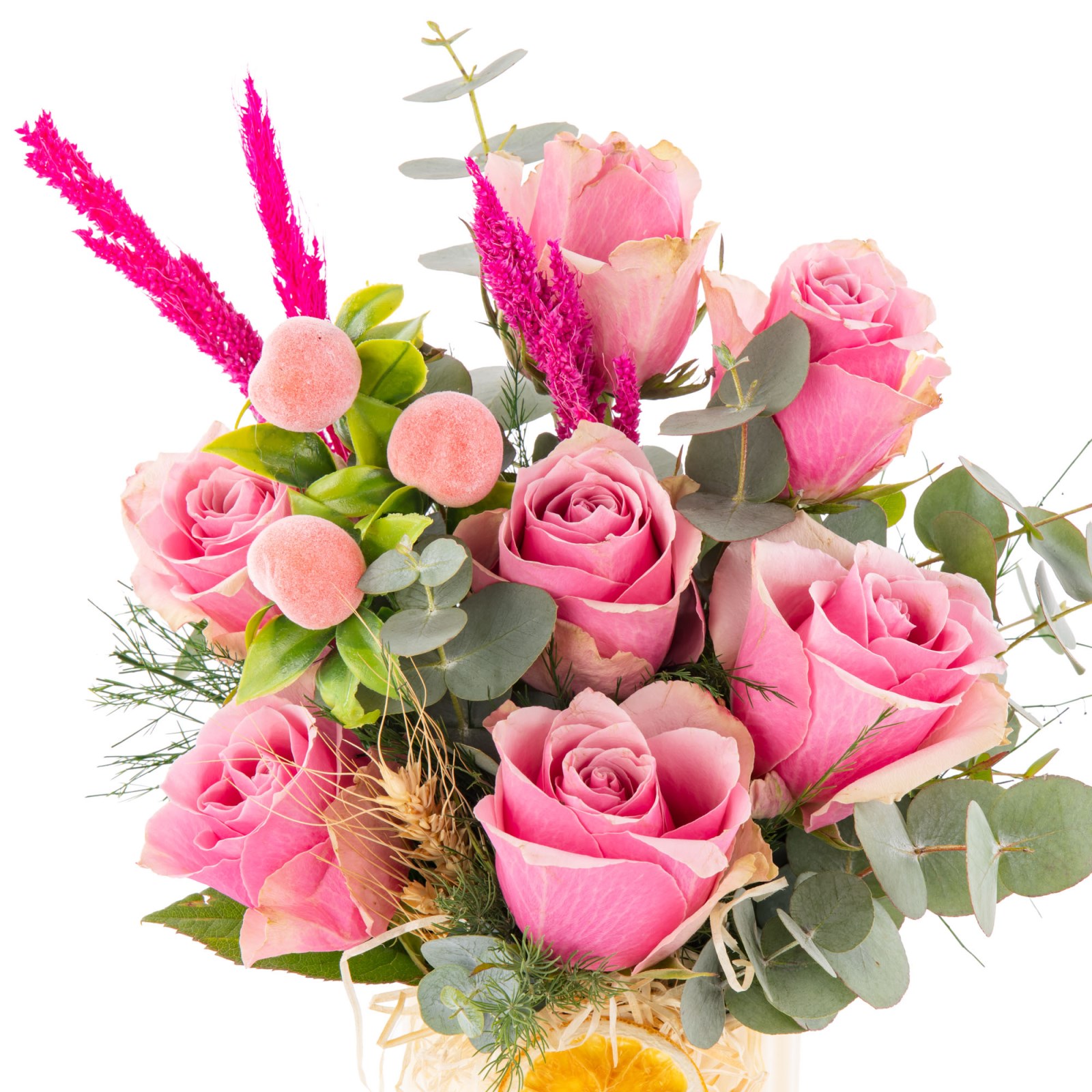 Candy Rose Vazoda Pembe Güller