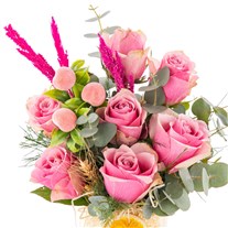 Candy Rose Vazoda Pembe Güller