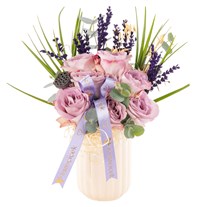 Lavender Calm Lila Güller