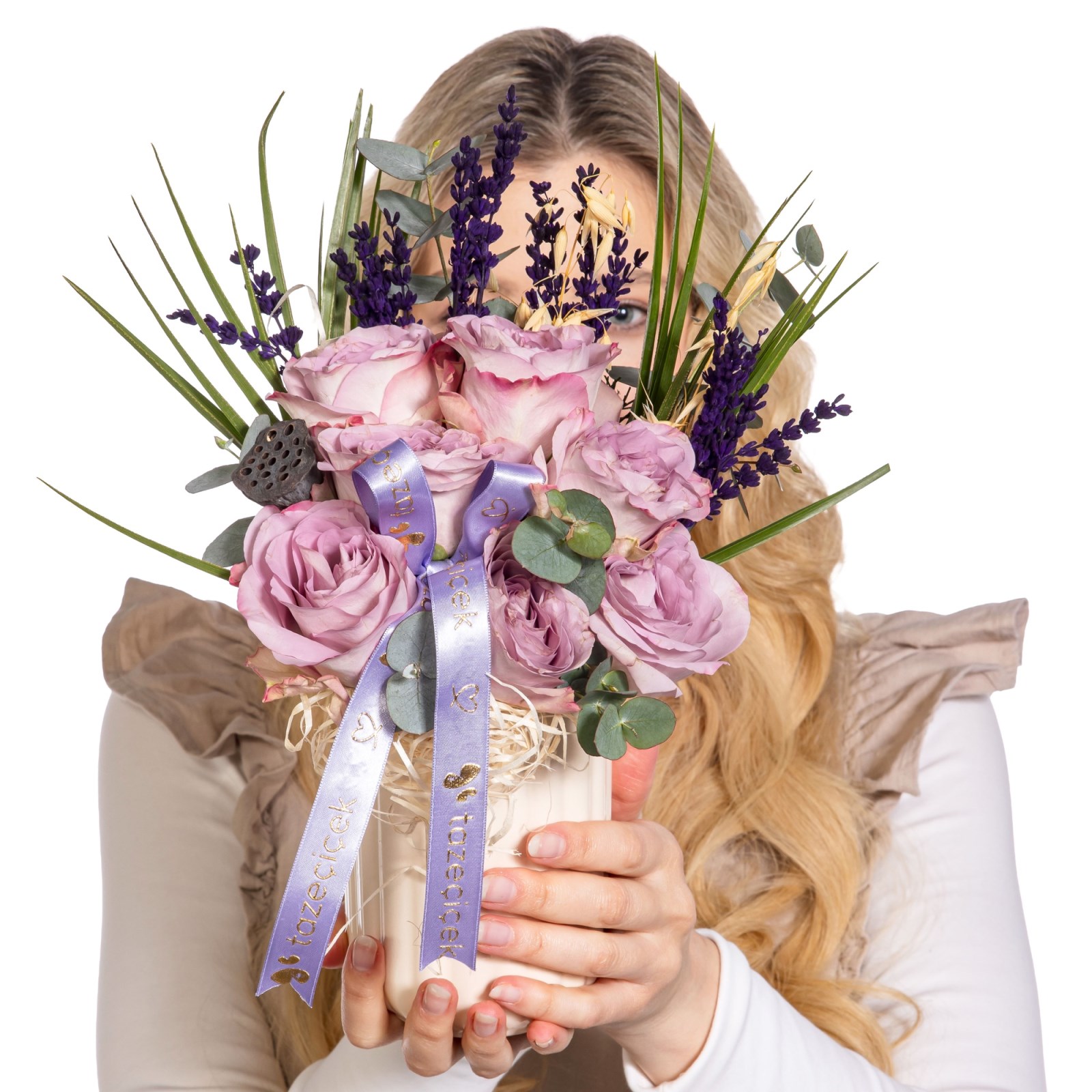 Lavender Calm Lila Güller
