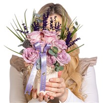 Lavender Calm Lila Güller