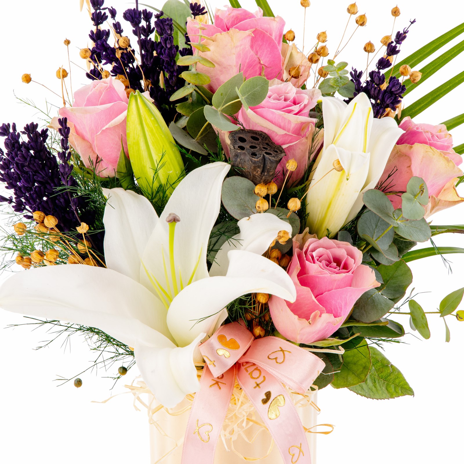 Floral Edit Lilyum & Pembe Güller