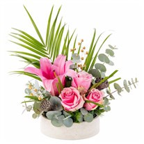 Exotic Rose Lilyum Aranjmanı