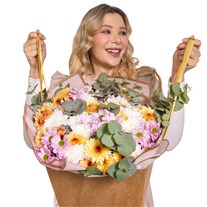 Wildflower Special Çantada Kır Çiçeği Buketi
