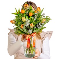 Natural Orange Laleler