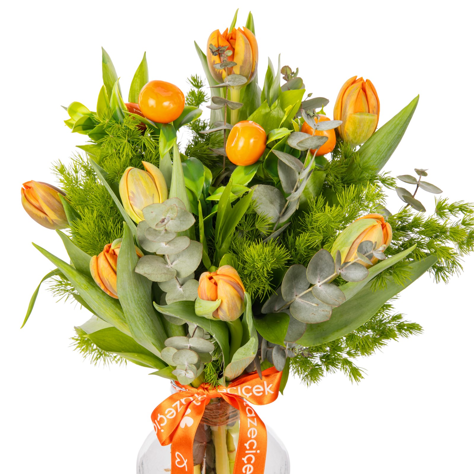 Natural Orange Laleler