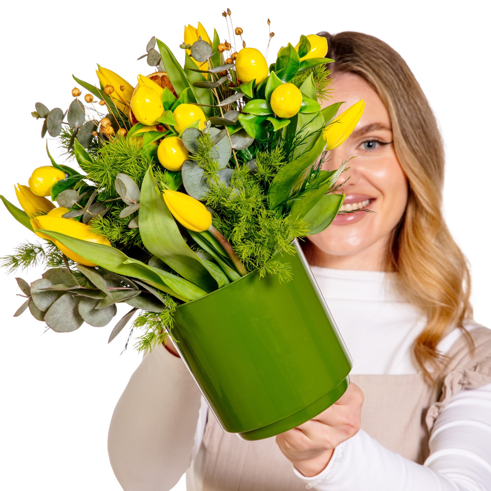 Yellow Zen Minimal Garden Laleler