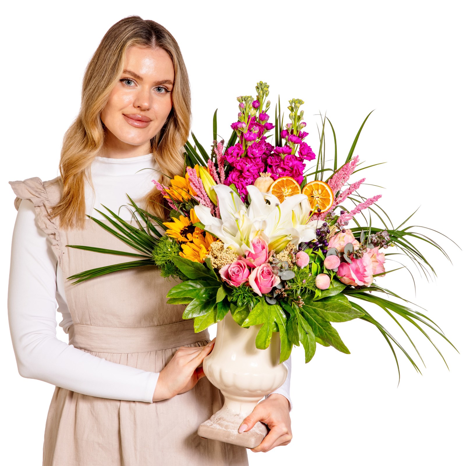 Blush & Sunshine Luxury Fresh Aranjman
