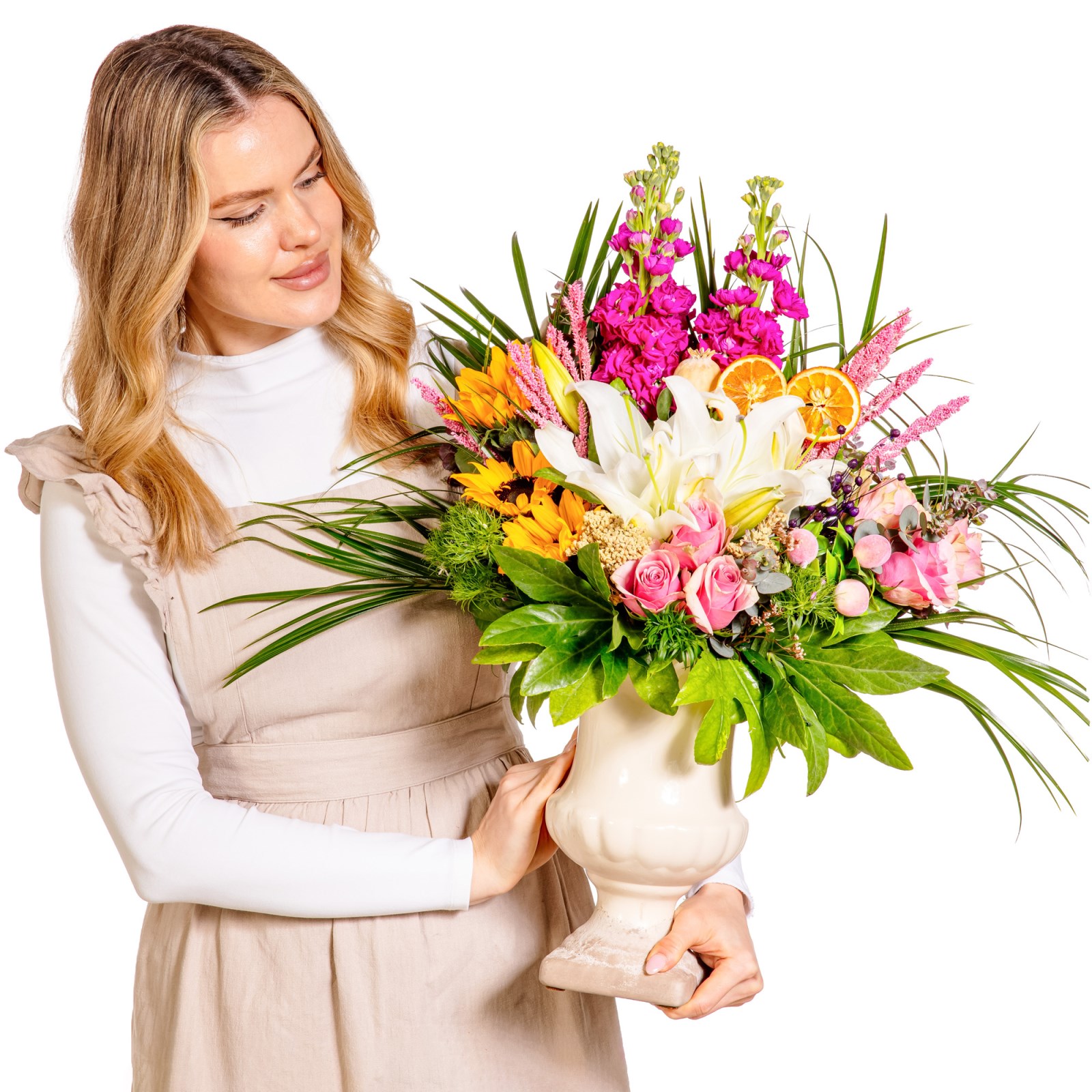 Blush & Sunshine Luxury Fresh Aranjman