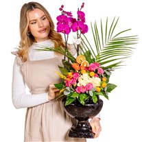 Midnight Orchid Luxury Signature Aranjmanı