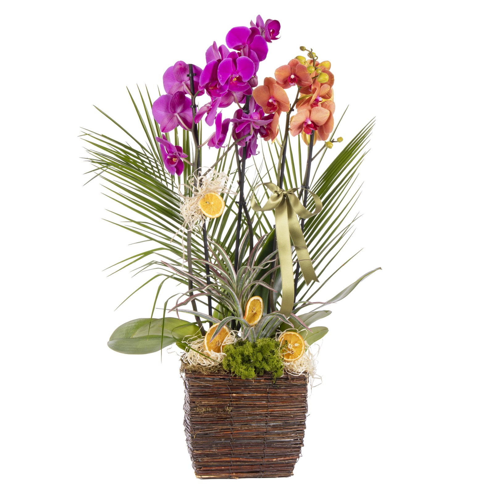 Sunset Basket Luxury Orkide