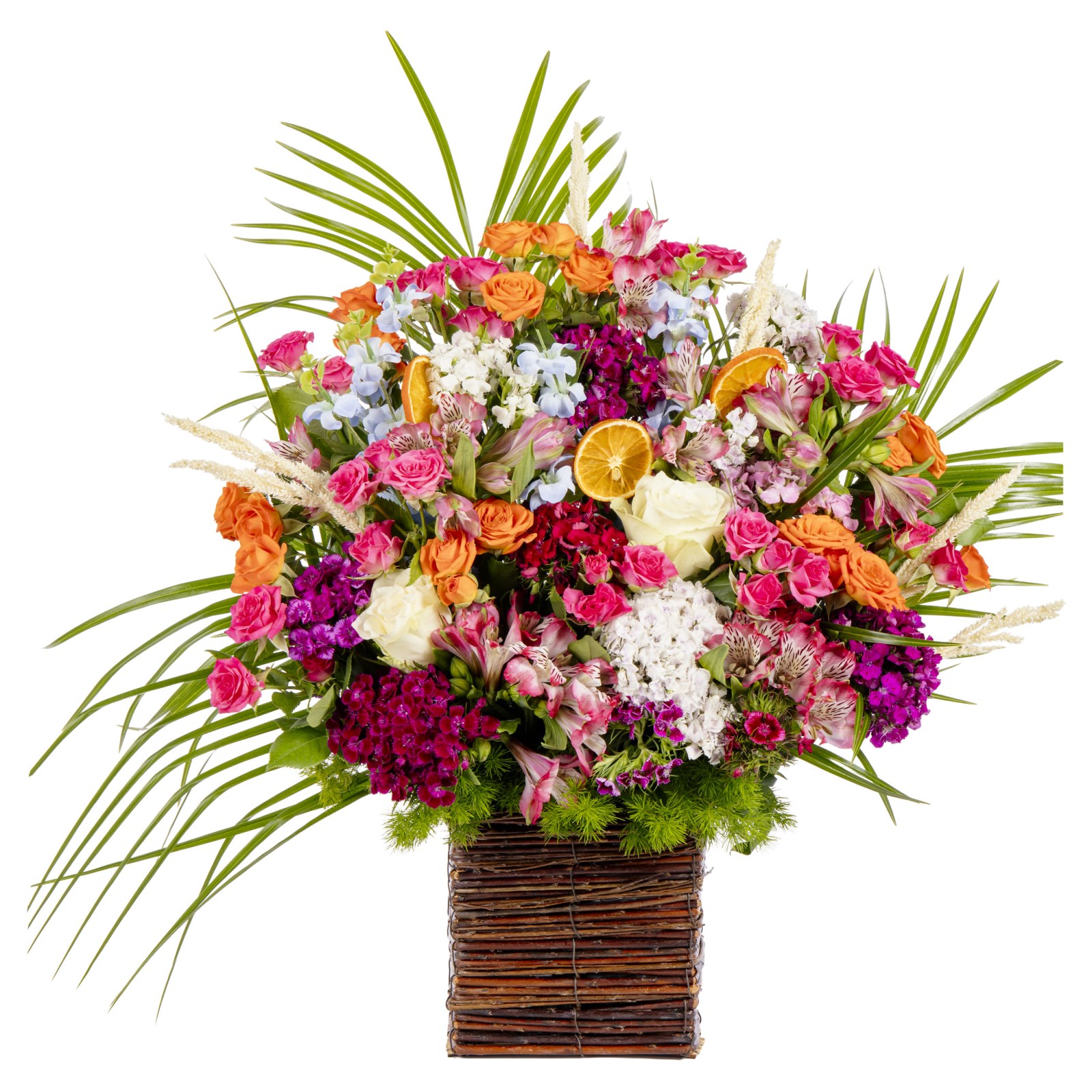 Floral Symphony Premium Basket
