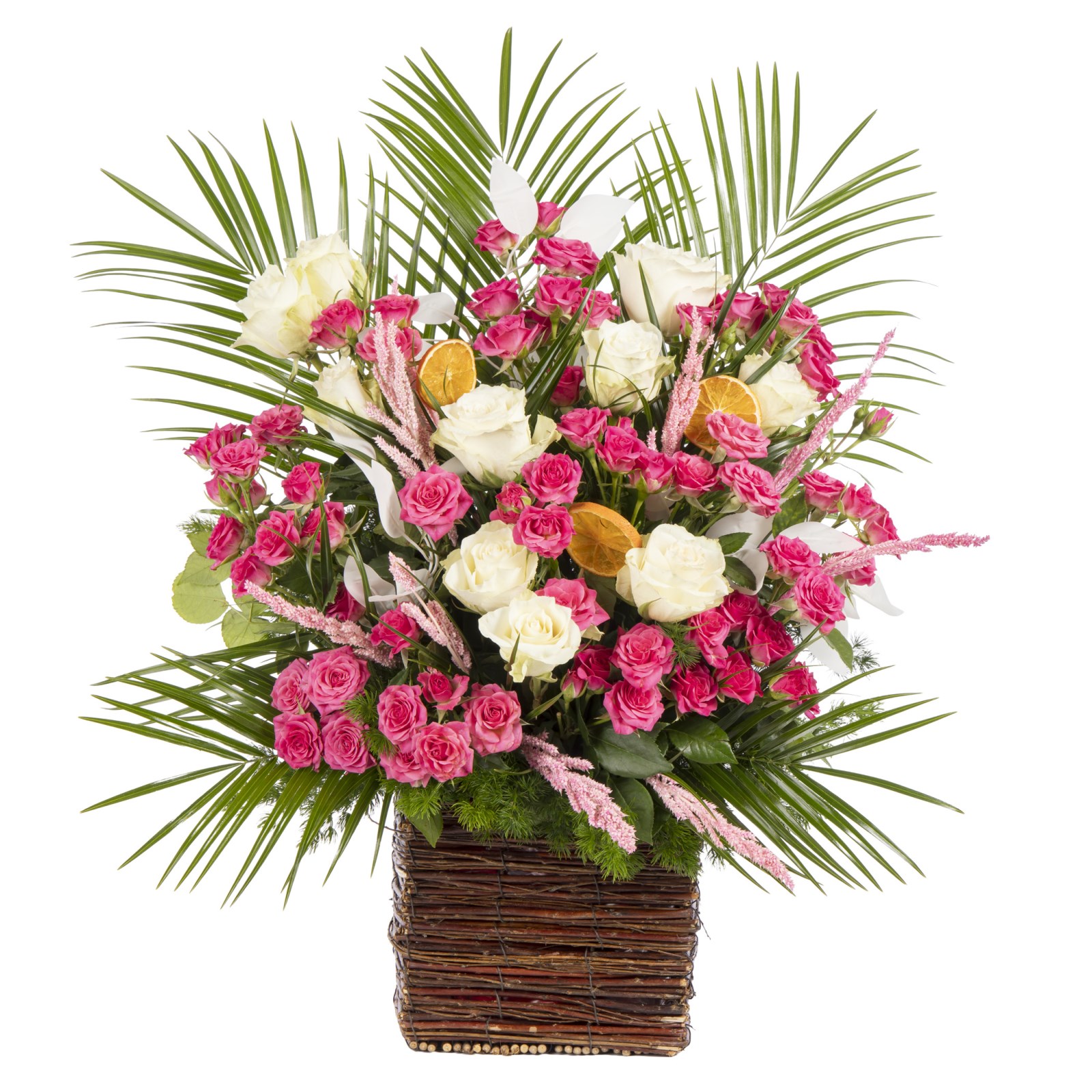 Romantic Garden Luxury Basket