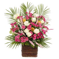 Romantic Garden Luxury Basket