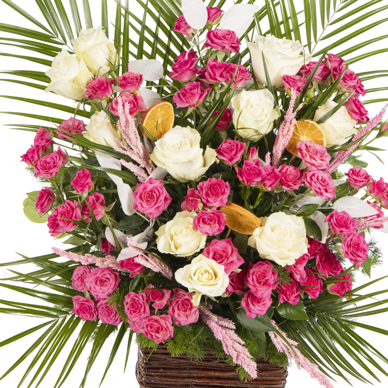 Romantic Garden Luxury Basket