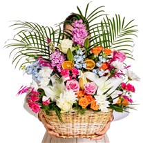 Art of Flowers Exclusive Designer Basket