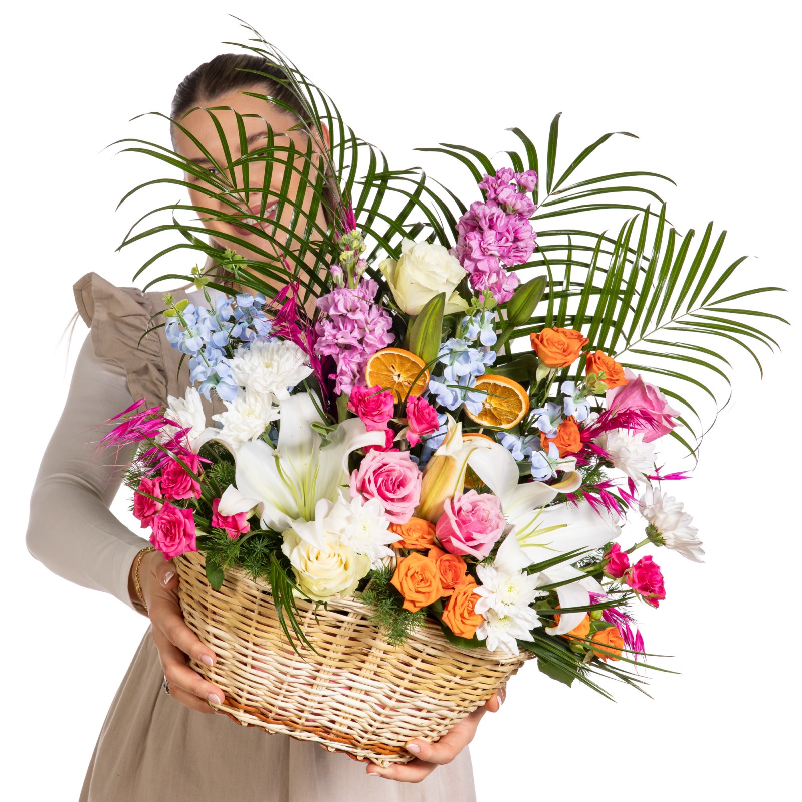 Art of Flowers Exclusive Designer Basket