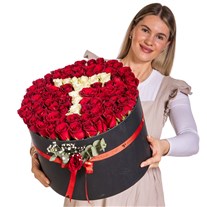 Kişiye Özel Grand Passion Güller Kutusu