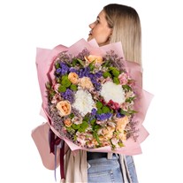 Pastel Harmony Çiçek Buketi