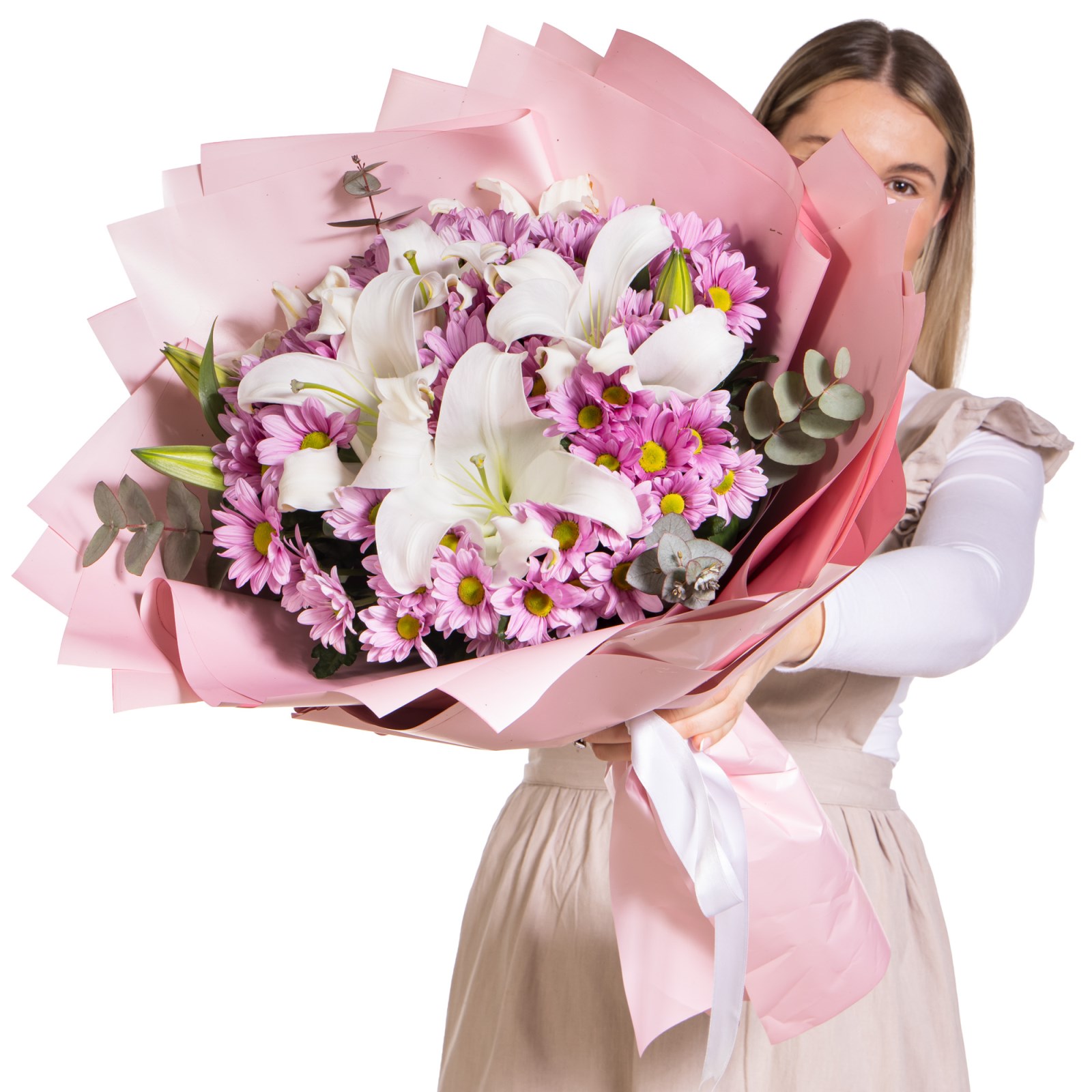 Pink Lily Dream Buketi