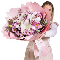 Pink Lily Dream Buketi