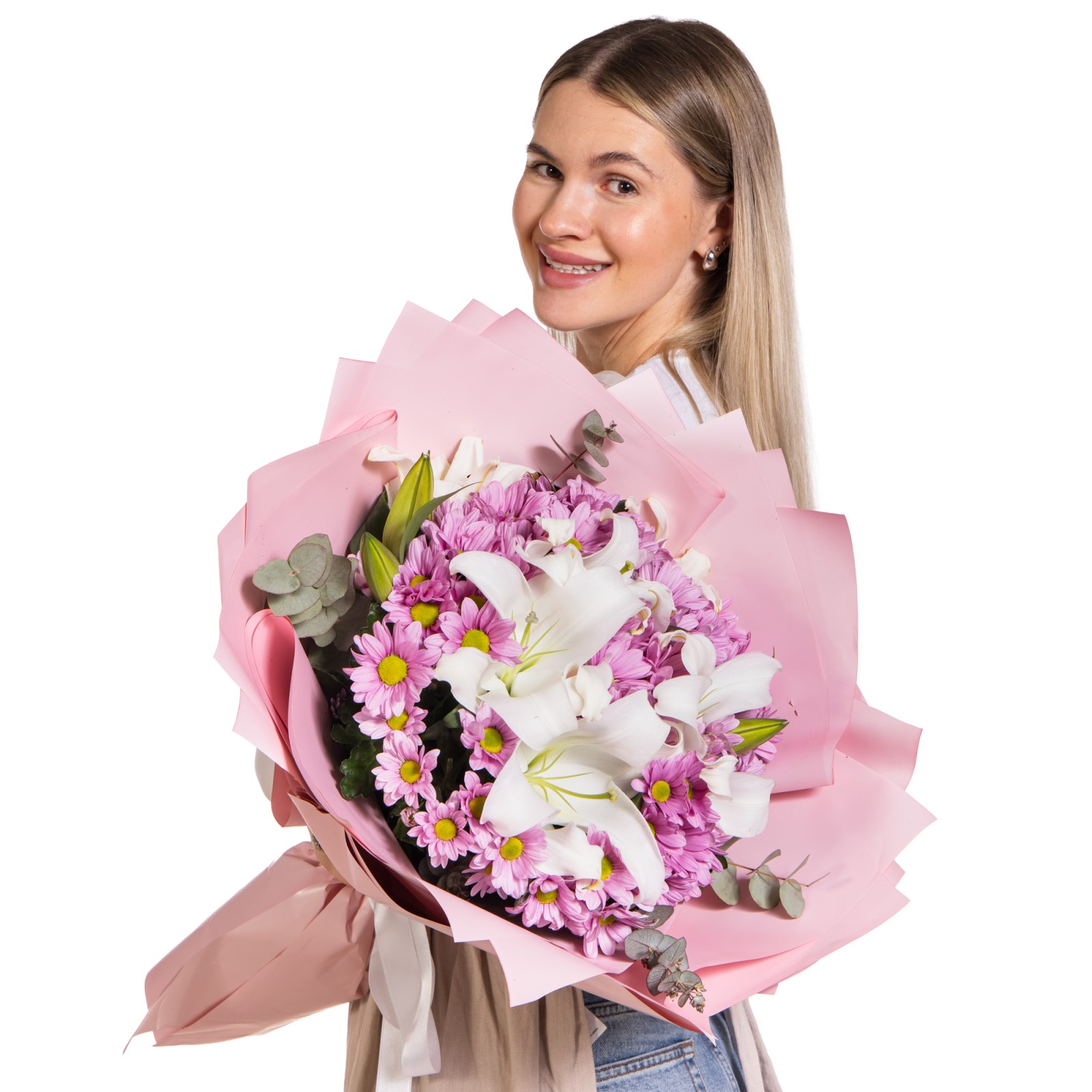 Pink Lily Dream Buketi