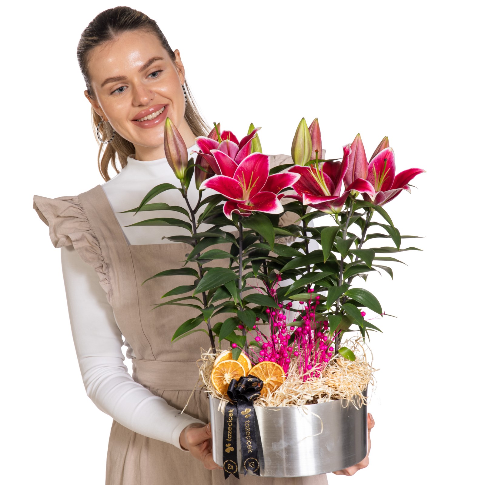 Silver Elegance Premium Lilyumlar