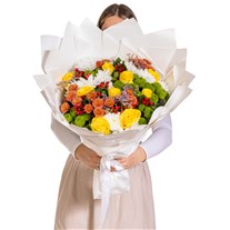 Sunny Bloom Gül Buketi