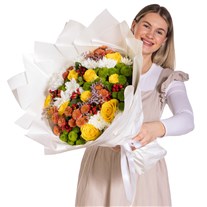 Sunny Bloom Gül Buketi