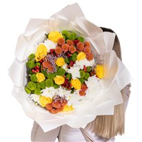 Sunny Bloom Gül Buketi