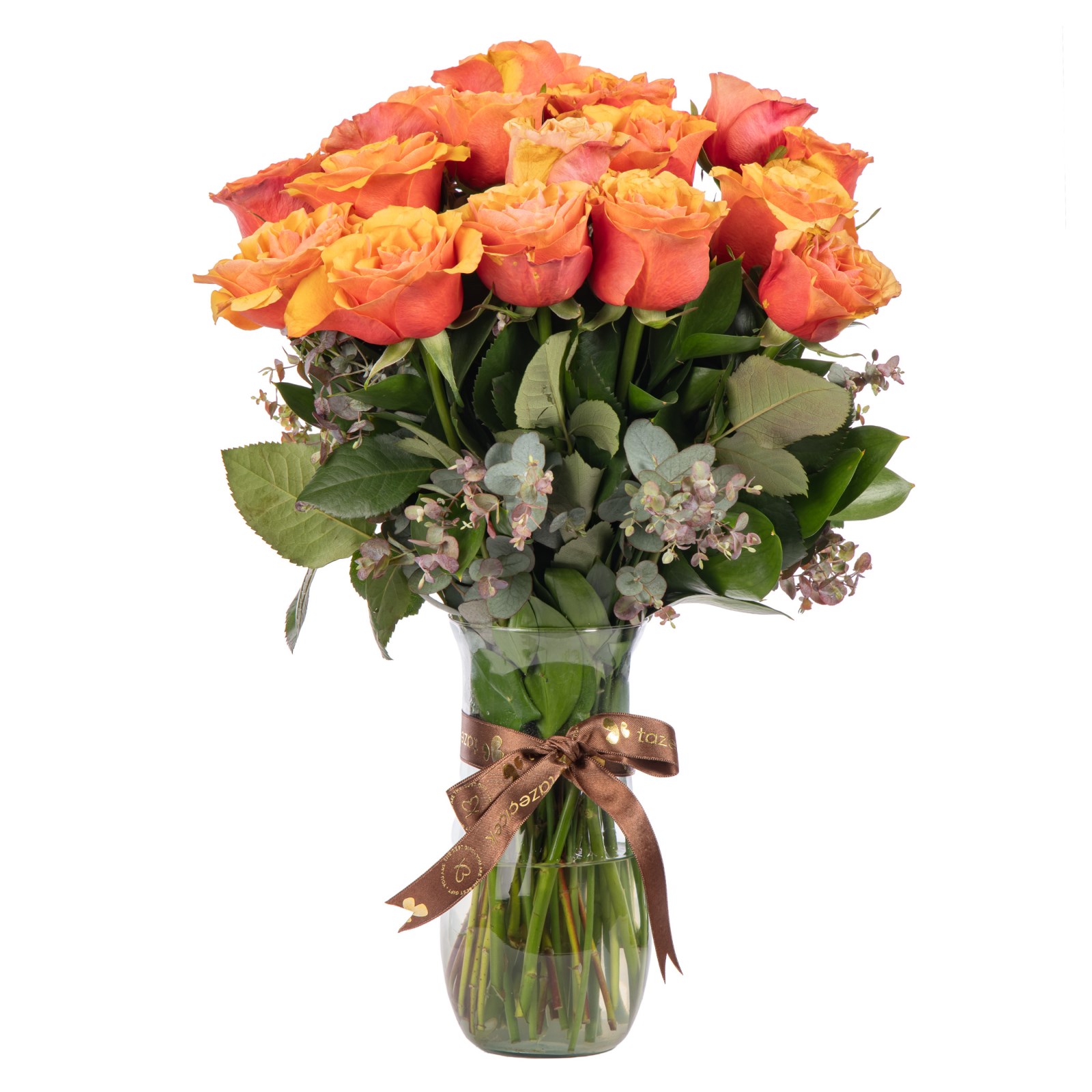 Sunset Rose Gül Vazosu